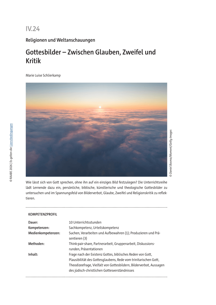Gottesbilder Gottesbilder