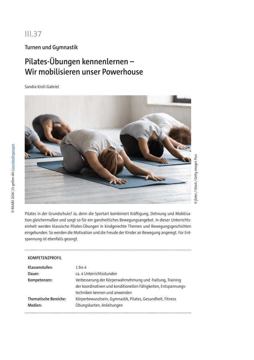 Pilates-Übungen kennenlernen Pilates-Übungen kennenlernen