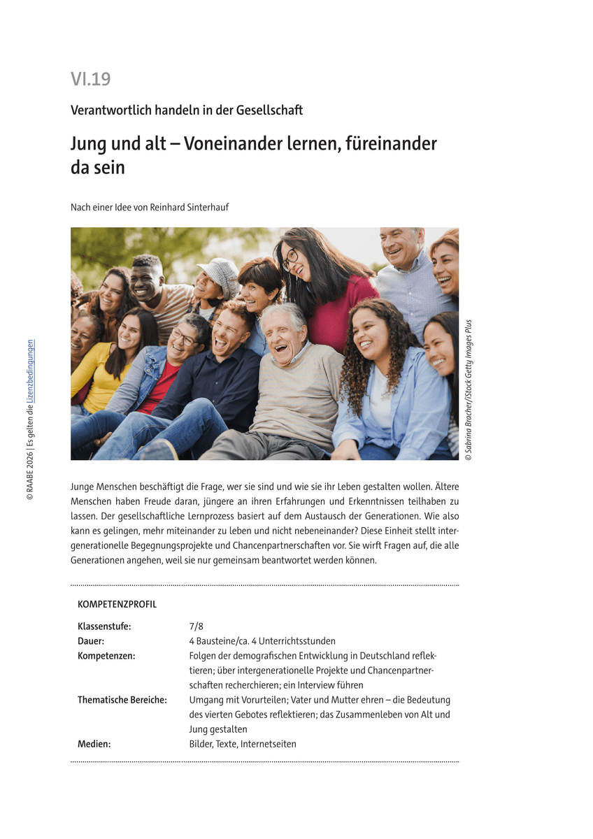 Jung und alt Jung und alt