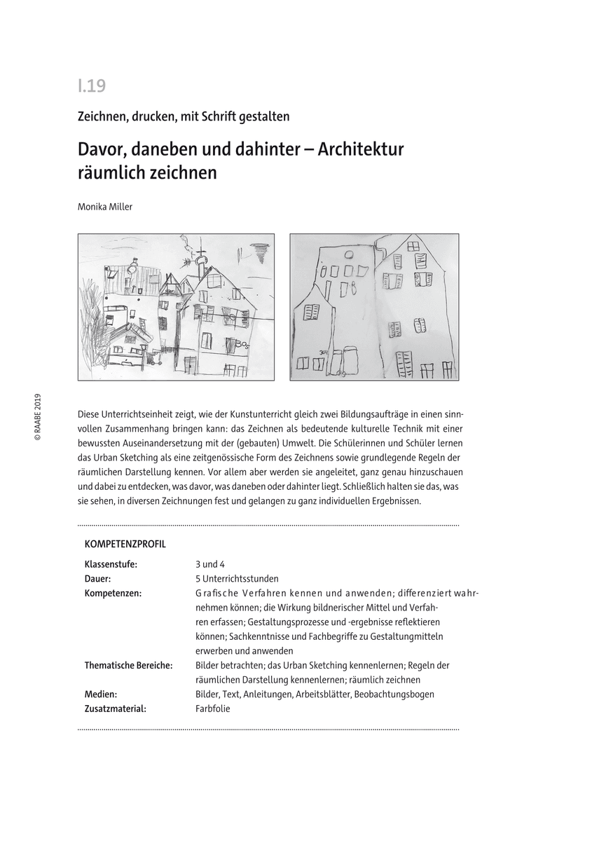 Davor, daneben und dahinter Davor, daneben und dahinter