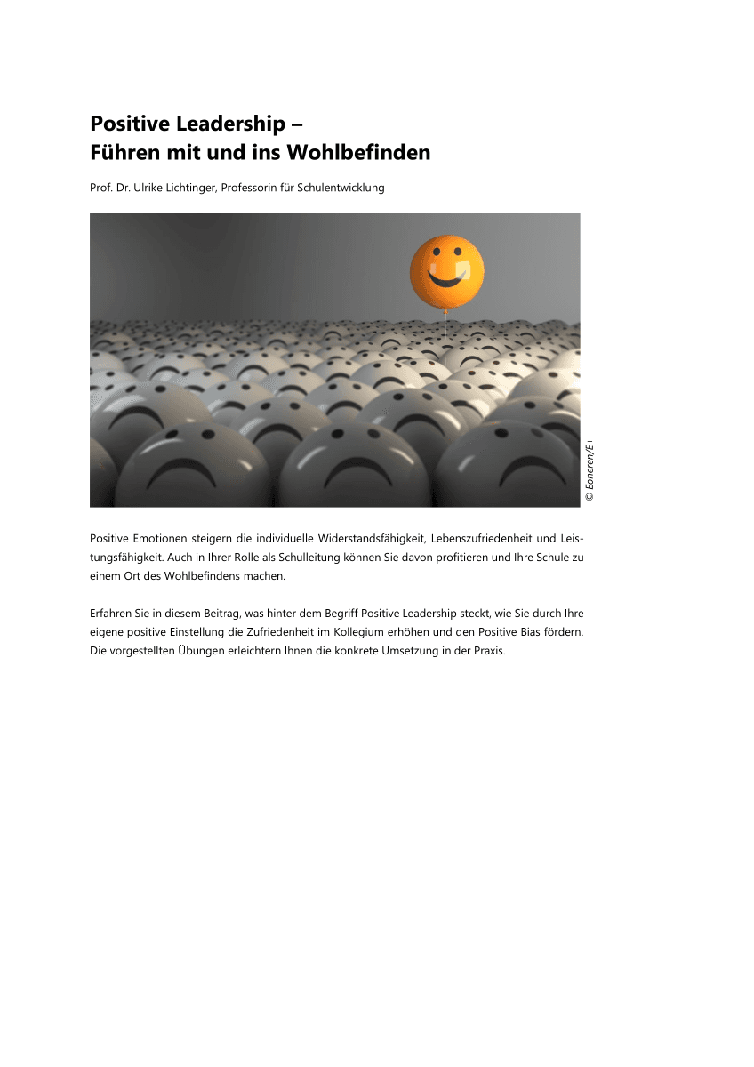 Positive Leadership Positive Leadership