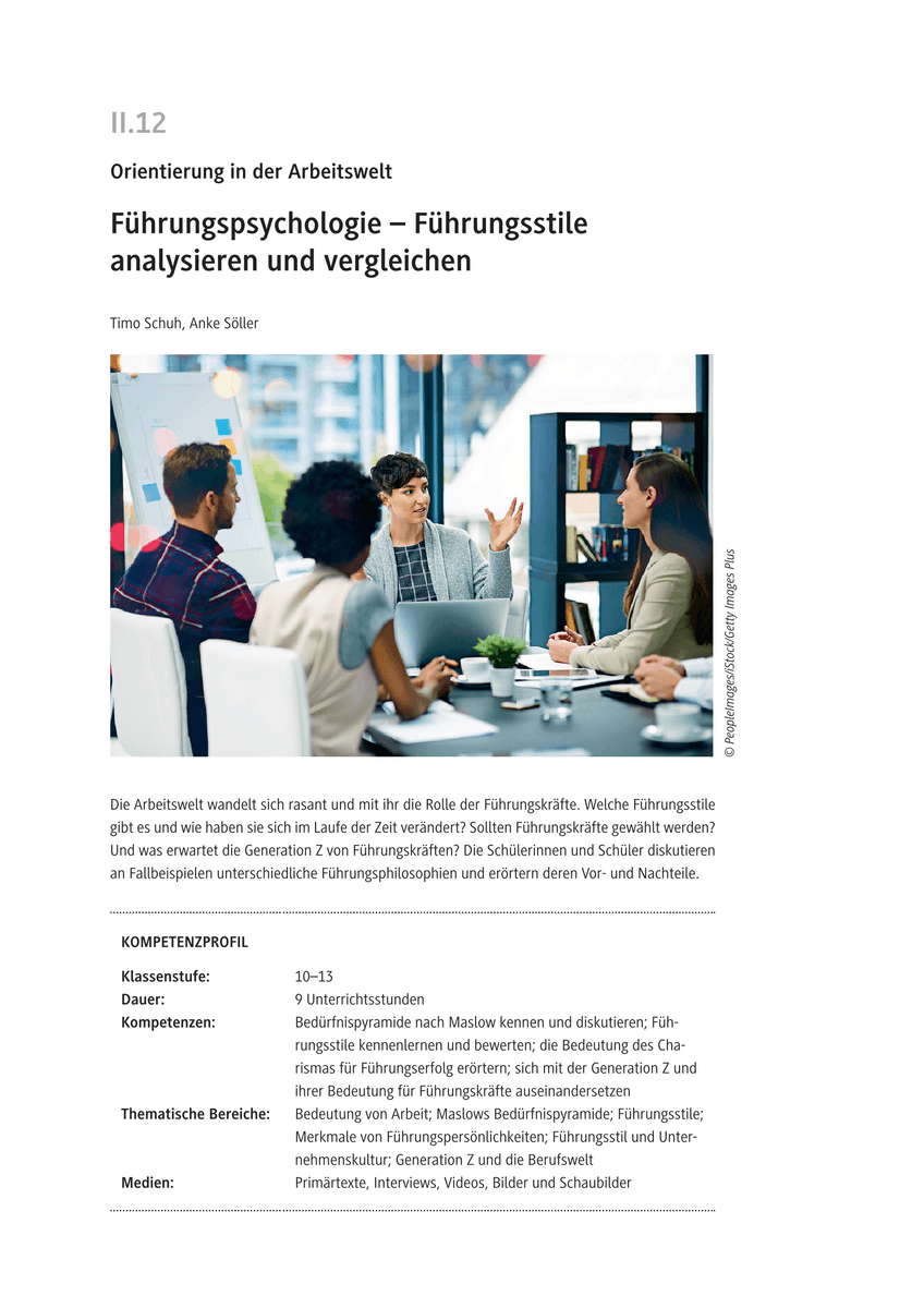 Führungspsychologie Führungspsychologie