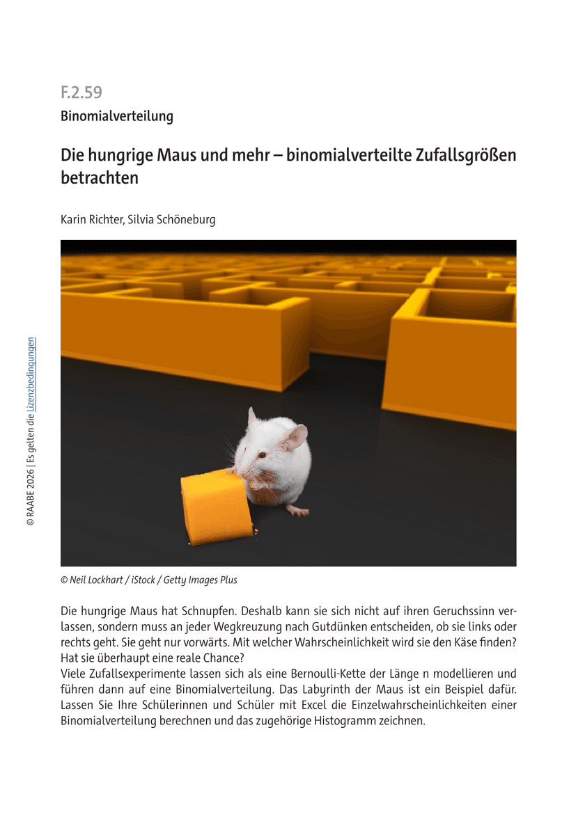 Binomialverteilte Zufallsgrößen betrachten Binomialverteilte Zufallsgrößen betrachten