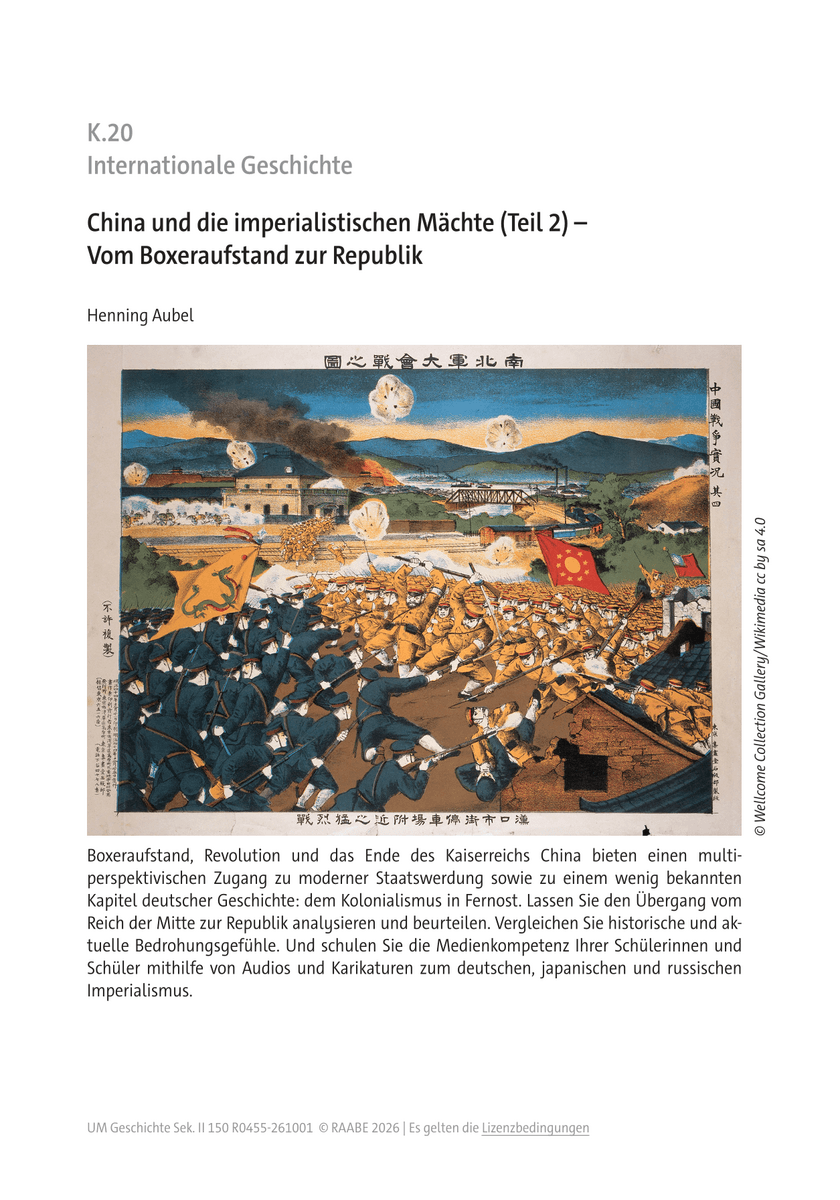 China und die imperialistischen Mächte (Teil 2) China und die imperialistischen Mächte (Teil 2)