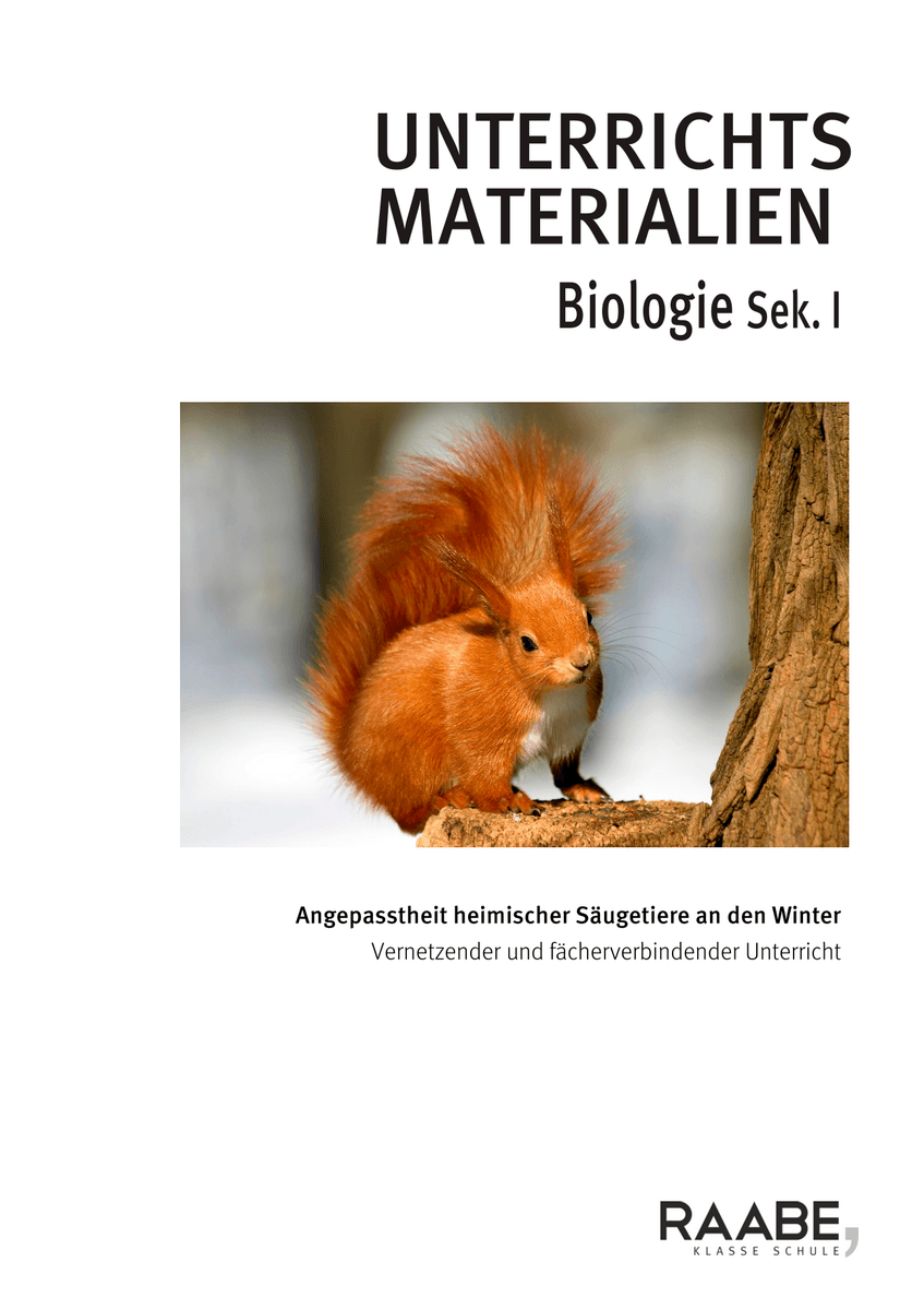 Angepasstheit heimischer Säugetiere an den Winter Angepasstheit heimischer Säugetiere an den Winter