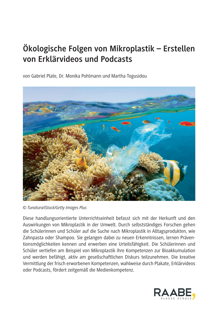 Ökologische Folgen von Mikroplastik Ökologische Folgen von Mikroplastik
