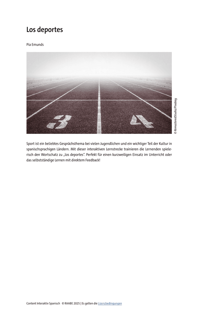 Los deportes Los deportes