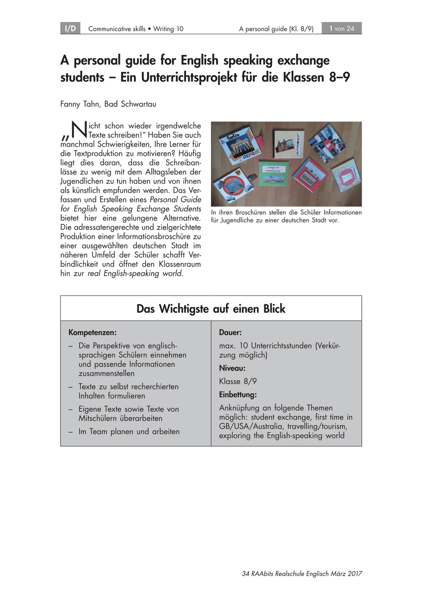 A personal guide for English speaking exchange students A personal guide for English speaking exchange students