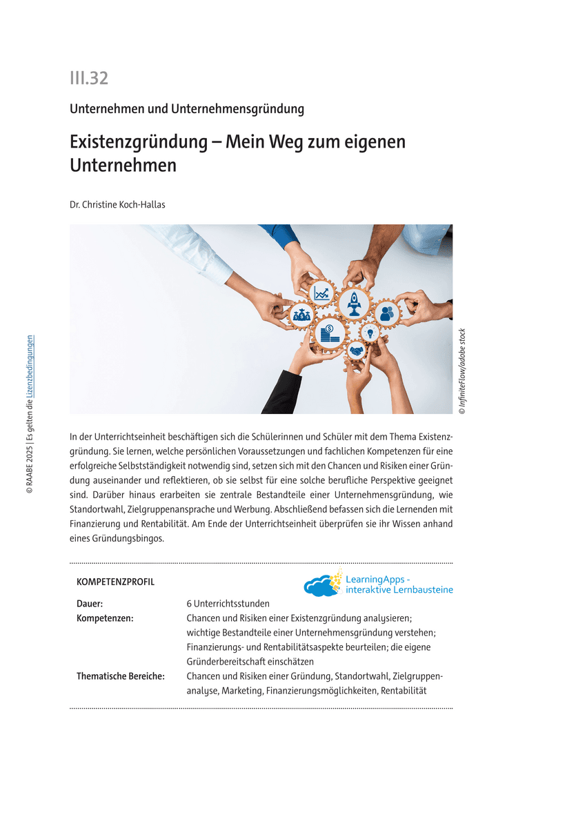Existenzgründung Existenzgründung