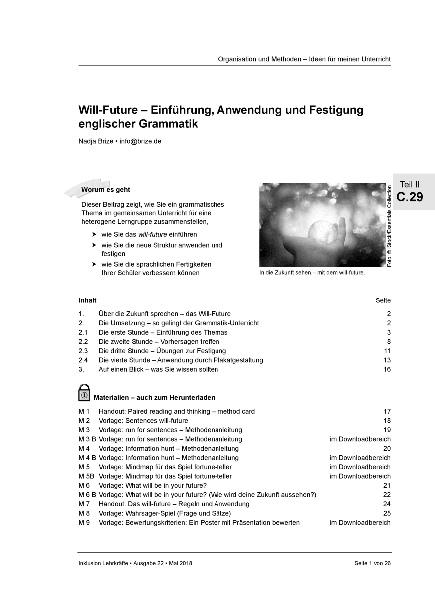 Einfache Sprache im Unterricht Einfache Sprache im Unterricht