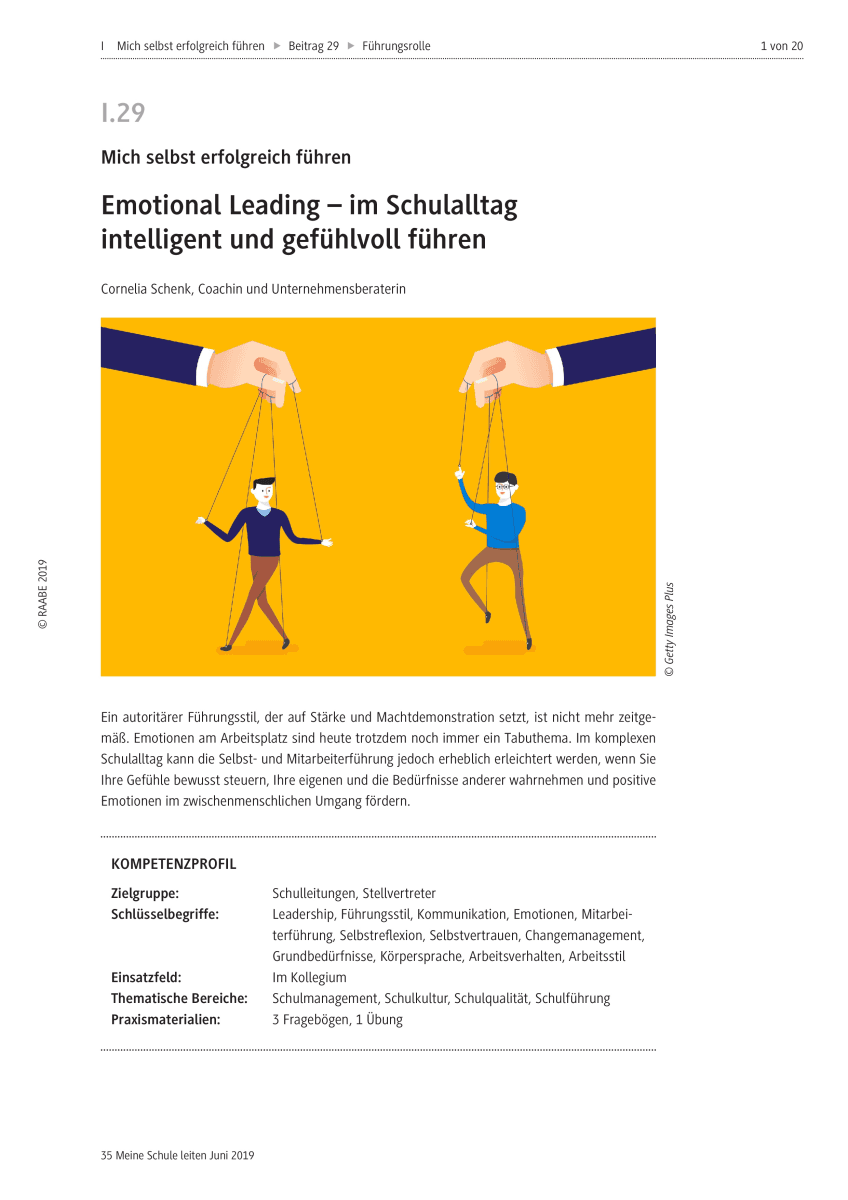 Emotional Leading Emotional Leading