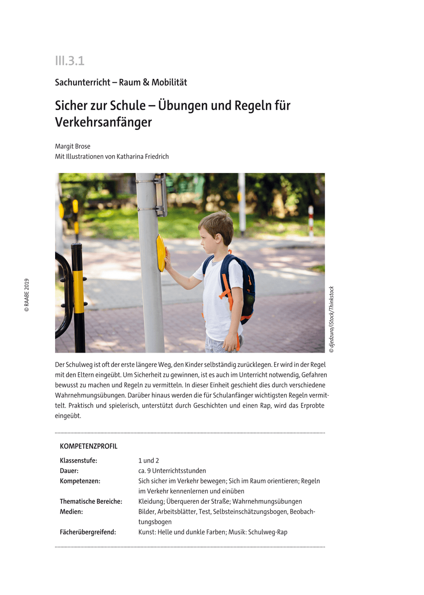 Sicher zur Schule Sicher zur Schule