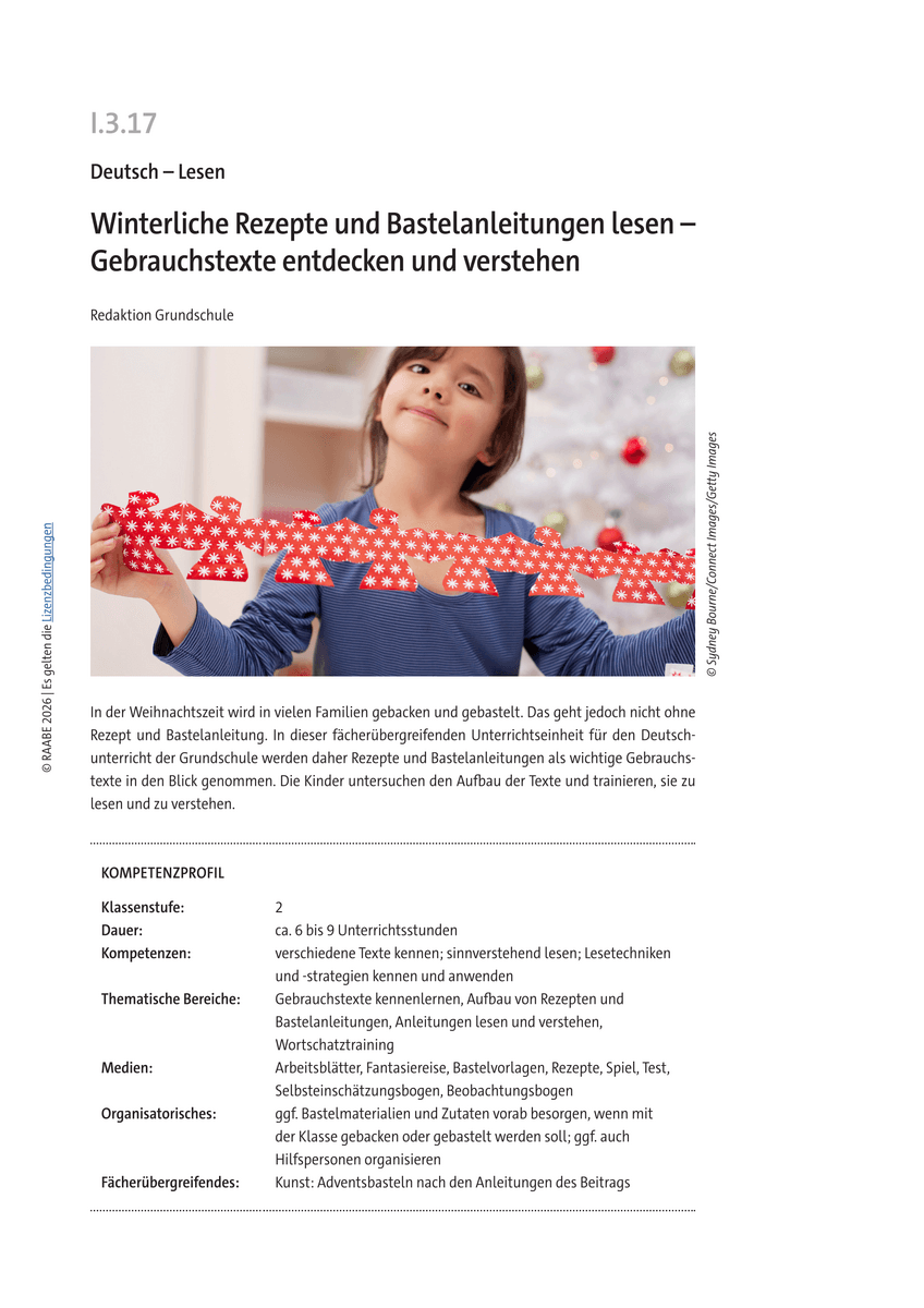 Winterliche Rezepte und Bastelanleitungen lesen Winterliche Rezepte und Bastelanleitungen lesen